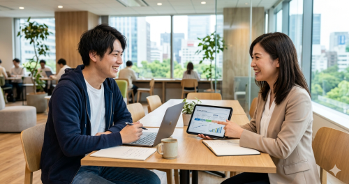 マイナビIT AGENTのカウンセリングで良い評判を受けるアドバイザーと求職者